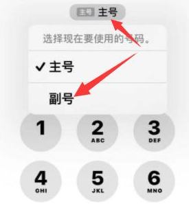 青湖路街道苹果14维修店分享iPhone 14 Pro Max使用副卡打电话的方法 