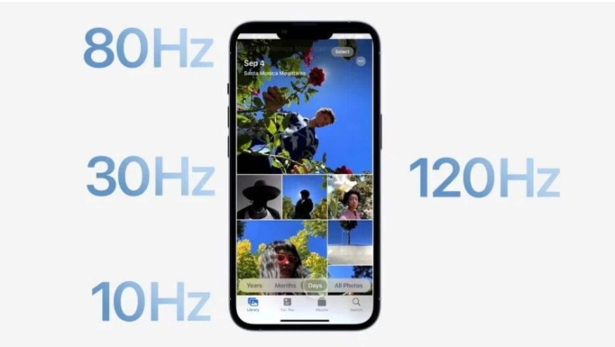 青湖路街道苹果14维修分享iPhone 14有高刷吗 