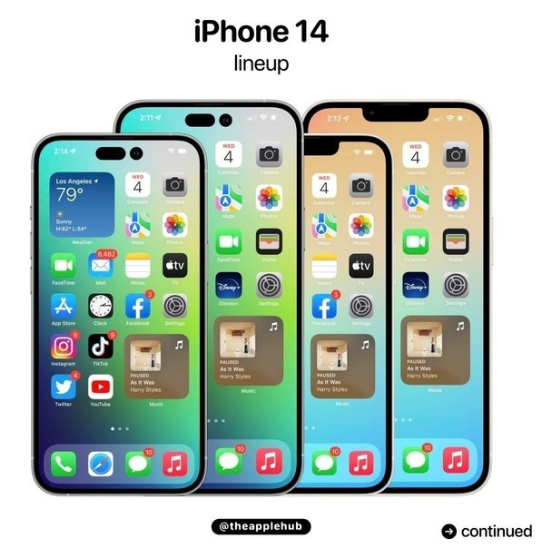 青湖路街道苹果14维修分享iPhone 14全家福 
